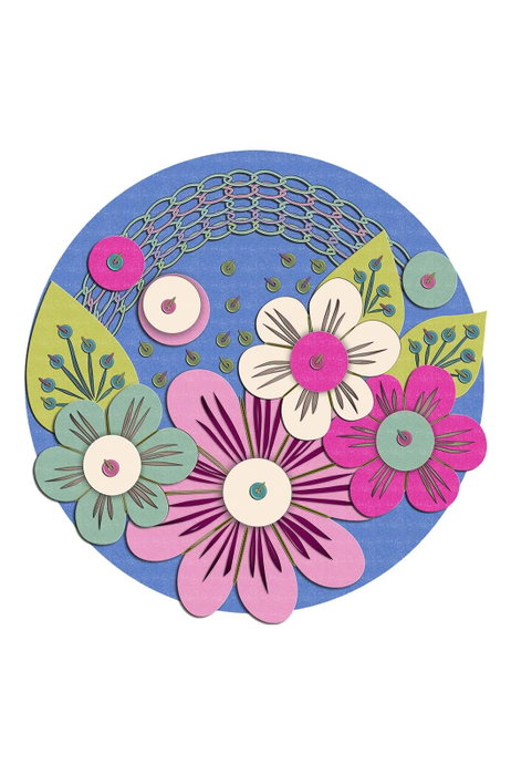 Conceptum Alfombra HMNT936 Multicolor 60 x 60 cm